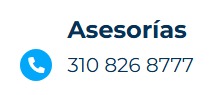 Asesorías 310 826 8777